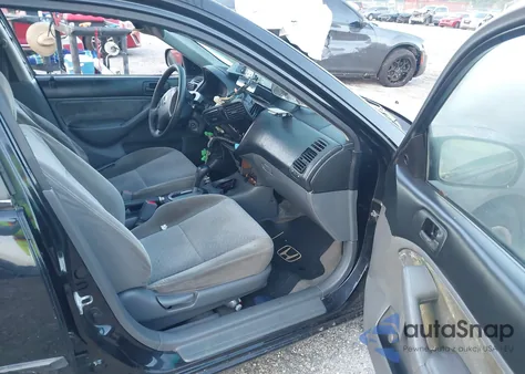 2003 Honda Civic Dx из США, поврежденный, VIN 2HGES16183H556127